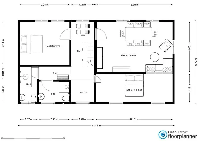 Haus Bergstadtblick Auszeit Nyaraló *