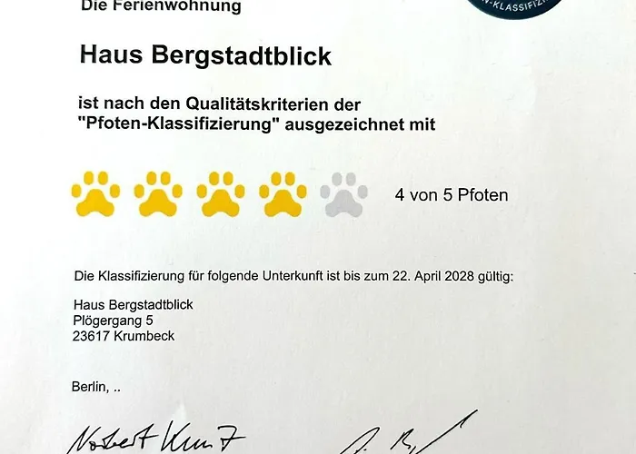 Nyaraló Haus Bergstadtblick Auszeit *